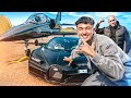 Bugatti VS Avion de l'armée (on monte à 400km/h) Feat. GMK