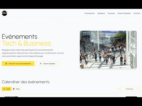 Billeterie événementielle — WordPress Headless Next.js