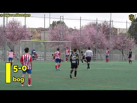 J22. EF Ciudad de Getafe juvenil B 10 - At. Casarrubuelos 0 5-0 Bog