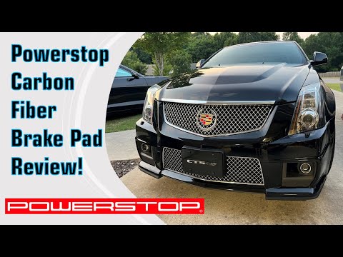 Powerstop Extreme Carbon Fiber Ceramic Brake Pad Review!