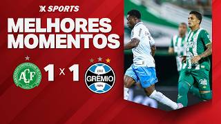 CHAPECOENSE 1 X 1 GRÊMIO - MELHORES MOMENTOS - CAMPEONATO BRASILEIRO