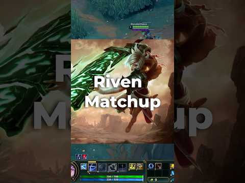 NEVER Lose the Riven Matchup Again (UPDATED) #leagueoflegends #challenger #educational #gwen #riven