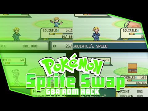 Completed New Pokemon GBA ROM HACK With Just Pokemon Sprites Swapped!
