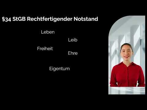 34 StGB Rechtfertigender Notstand