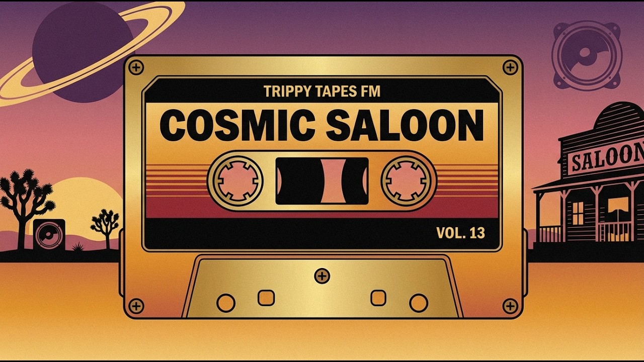 Cosmic Saloon - Trippy Tapes FM Vol 13 cover art