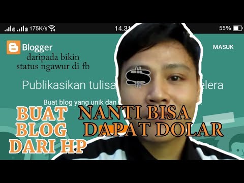 VIDEO Cara Buat Blog Pribadi Di Hp Terupdate