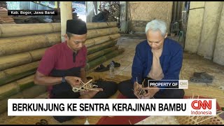 Berkunjung ke Sentra Kerajinan Bambu