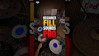 Easy Drum Fill That Sounds Pro (Beginner Friendly) 🥁 #drums