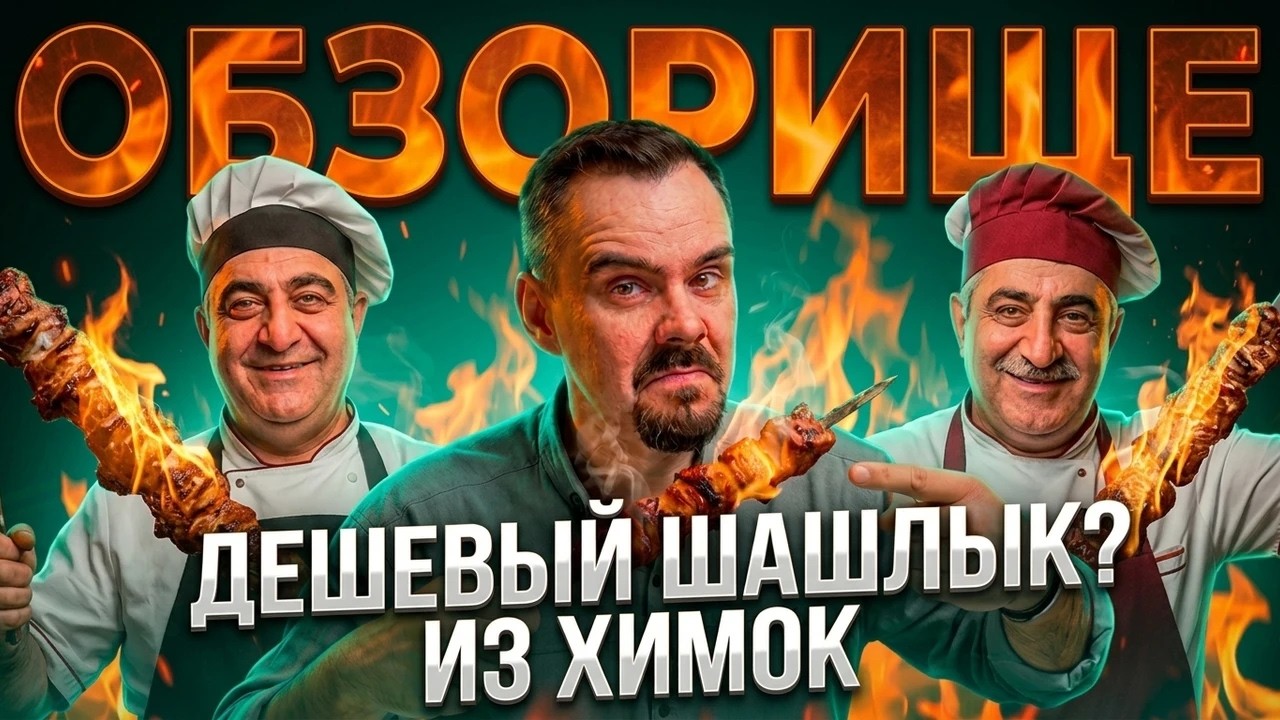 Доставка ДЫМ ШАШЛЫК. Шашлычный рай в Химках? #обзорище #покашеварим #обзор