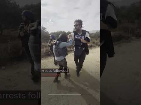 Israeli police say they arrested 10 in connection with settler attacks | AJ #shorts