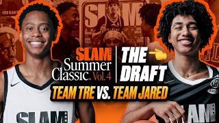 Jared McCain & Tre Johnson MIC'D UP!! TIME TO TALK YOUR SH**!! SLAM Summer Classic VOL 4 Draft