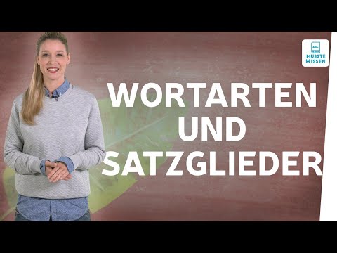 Adjektiv, Substantiv, Subjekt - Wortarten und Satzglieder unterscheiden I musstewissen Deutsch