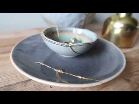 DIY vlog Kintsugi - repareer je servies met goudlijm