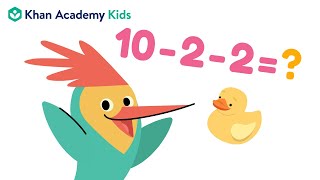 Subtracting Three Numbers | How to Subtract | Khan Academy Kids