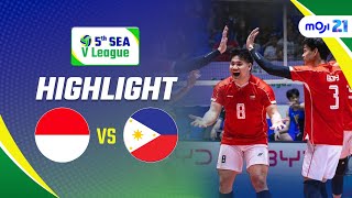 Highlight Timnas Voli Putra Indonesia Vs Filipina (3-0) di  SEA VLeague 2025, Siap Comeback di Leg 2