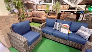PATIO OUTDOOR LAWN FURNITURE & MORE BACKYARD CREATIONS MENARDS GARDEN CENTER #gardencenter #menards