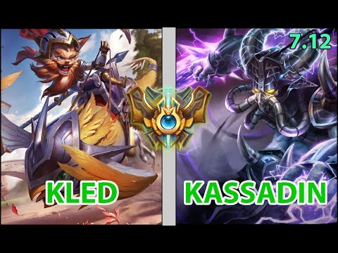 Samsung Galaxy CuVee Kled vs Kassadin Mid - Korean Pro Replay