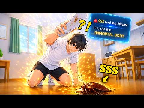 My Trash System Thinks a COCKROACH Is an SSS Monster... So I Accidentally Became Immortal?!