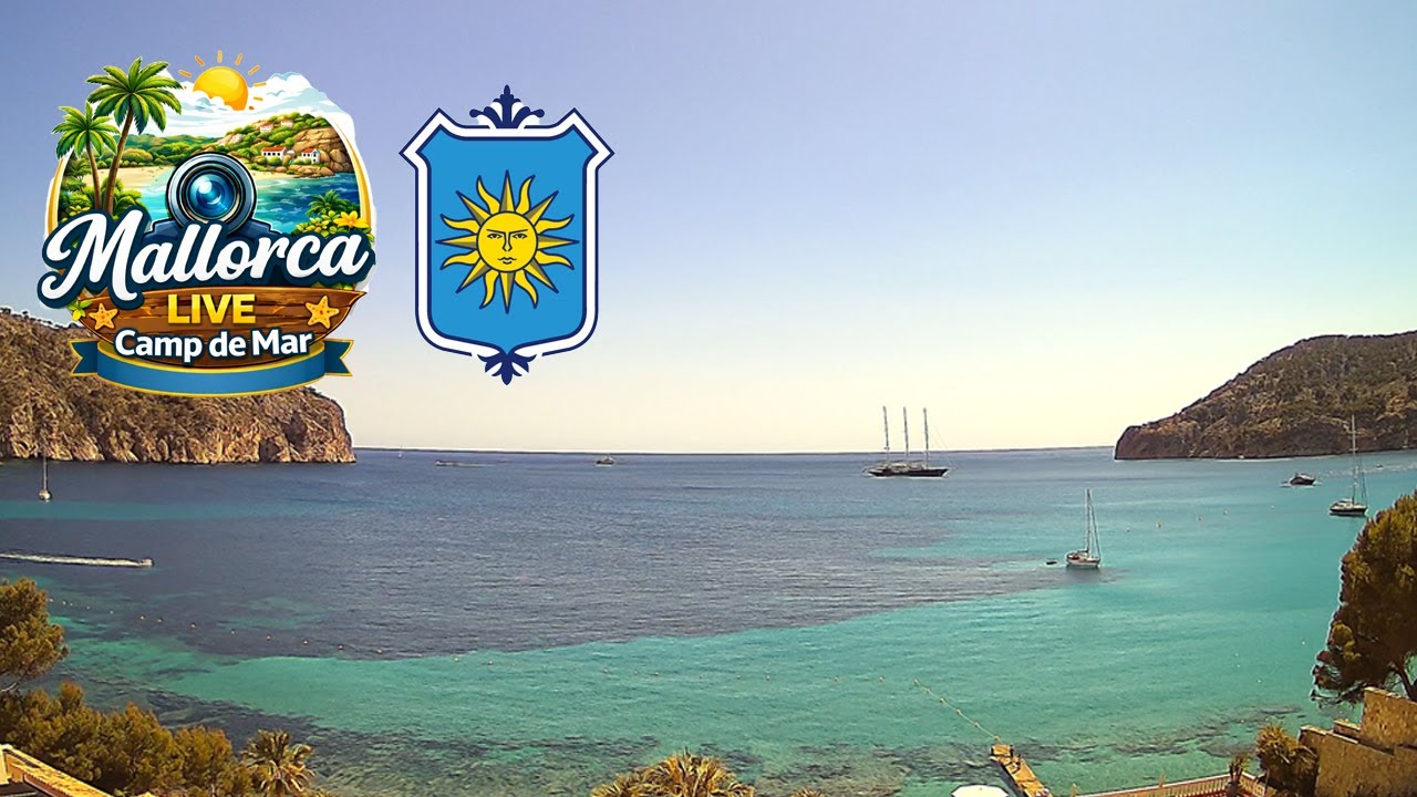 Live webcam view of Camp de Mar Bay View