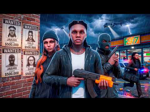 My GANG Became the MOST WANTED in GTA 5 RP..