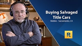 Buying Salvaged Title Cars - How To Save Up?