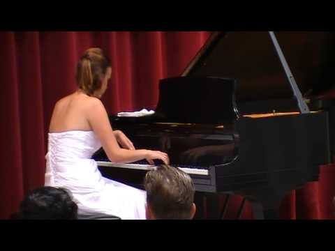 Chopin's Ballad #1 in g minor, summer recital, performed by Theresa J. Mrazkova
