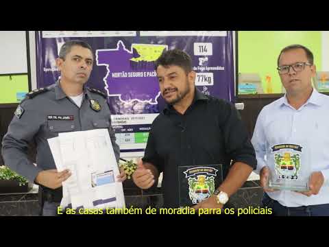 Prefeitura recebe do Comando da PM, Projeto Executivo de construção do Quartel e da Vila Militar de Itaúba