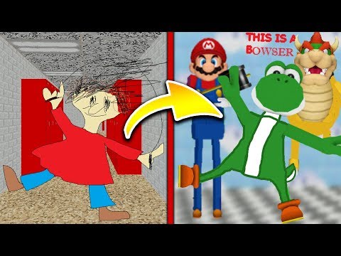 THEY TURNED PLAYTIME INTO YOSHI?! (I'm scared...) | Baldi's Basics Mod Gameplay
