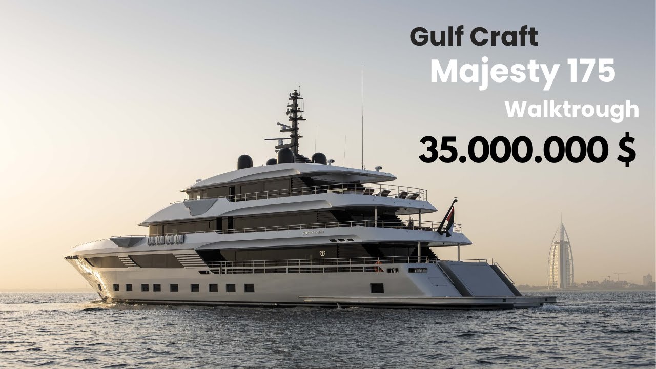 GULF CRAFT - Majesty 175 Super Yacht Tour