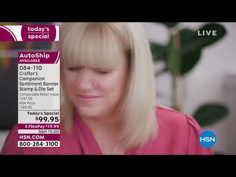 HSN | Paper Crafting Tools & Supplies 03.29.2022 - 11 AM