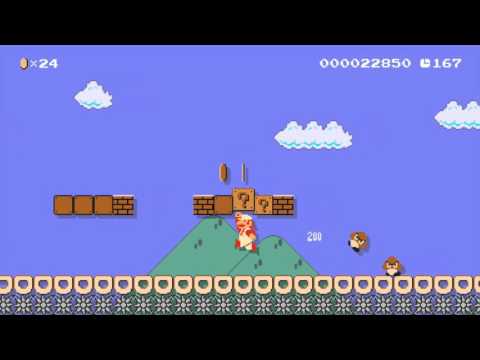 Super Mario Maker Levels: "Spiky Donuts"