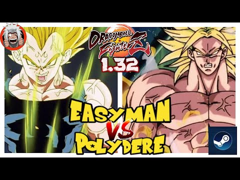 DBFZ Easyman vs Polydere (GokuSSJ, Gohan, VegetaSSJ) Vs (Cooler, Broly, Piccolo)