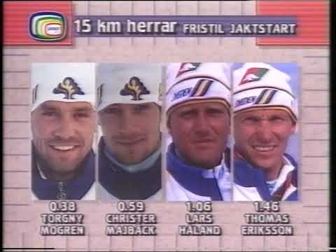 Skid-VM 1993 - Falun - 15 km jaktstart, herrar (F)