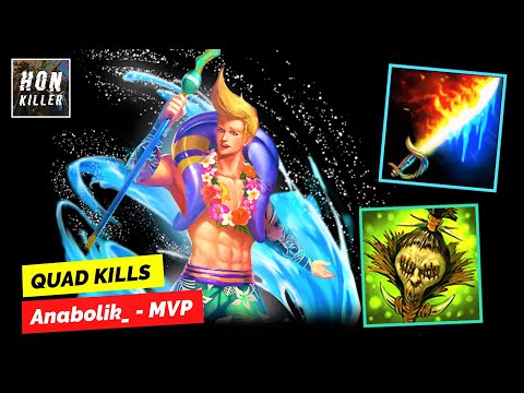 HoN Lord Salforis DAWNBRINGER with SHRUNKEN HEAD - MVP