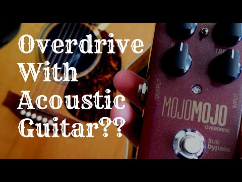 Overdrive pedal with acoustic guitar? Turns out you CAN!