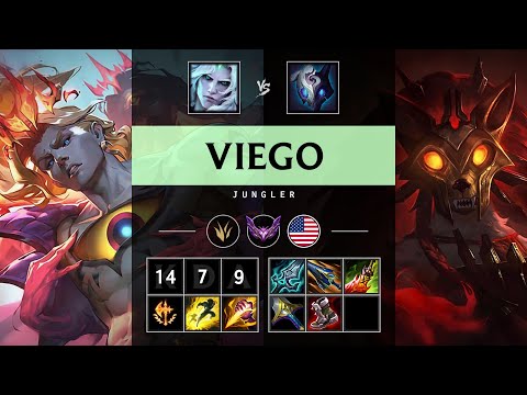 Viego Jungle vs Kindred: Quadra Kill, Rampage - NA Master Patch 14.22
