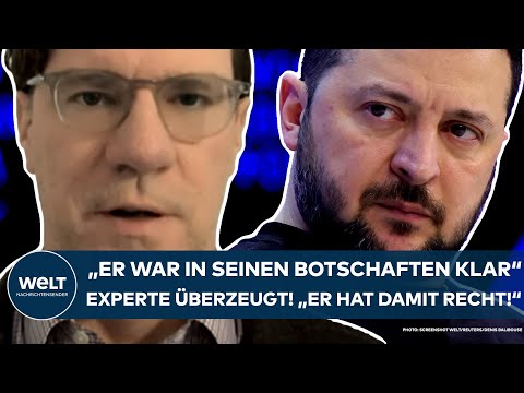 PUTINS KRIEG: "Er war in den Botschaften klar!" Experte ist überzeugt! Selenskyj hat "damit Recht!"