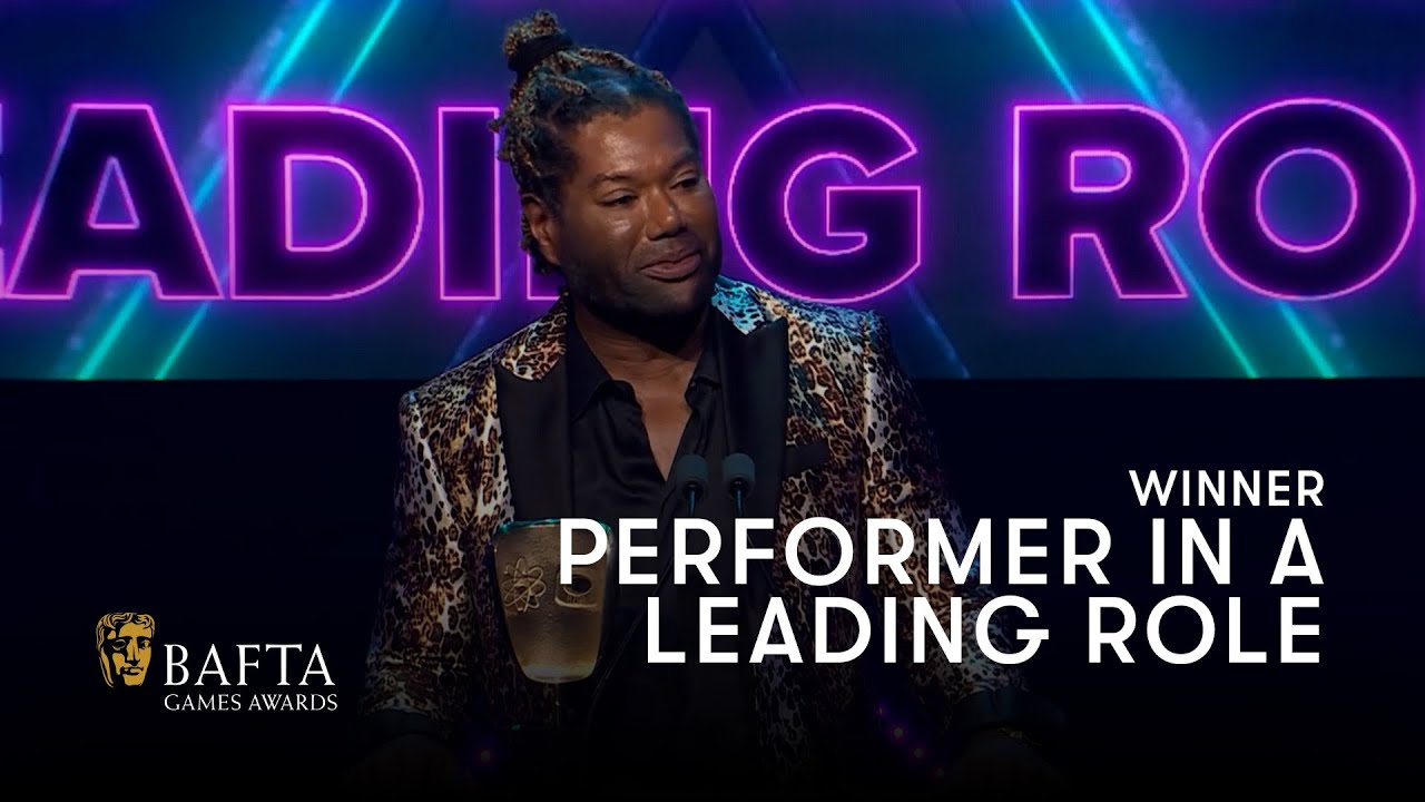 Christopher Judge Collects The Award For Performer In A Leading Role | BAFTA Games Awards 2023 - YouTube