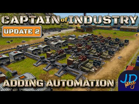 Adding Automation 🚛 Captain of Industry Update 2 🚜 Ep5 👷 Lets Play, Walkthrough