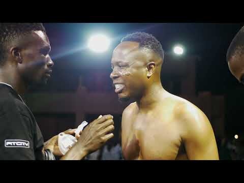 King Tee Dee's fight at the Never Walk Alone boxing match.