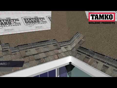 Step 5 - Closed Roof Valley Installation - TAMKO Heritage Series shingle installation instructions