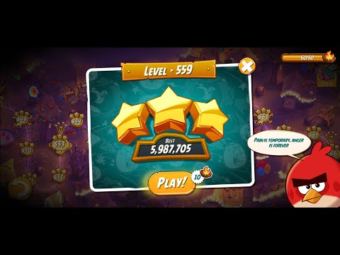 Angry Birds 2 | Rescuer | Level 559 | Hitting Fun | Angry Bird 2 Show