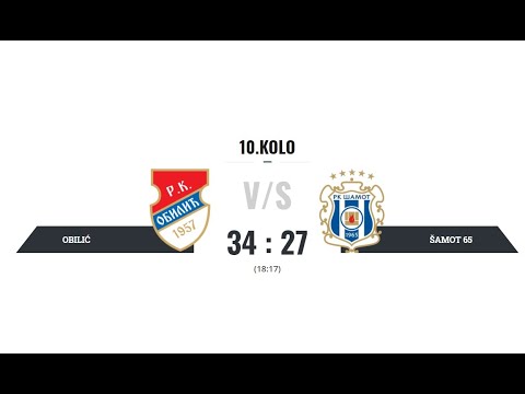 ARKUS liga 10  kolo  RK Obilić   ORK Šamot 65