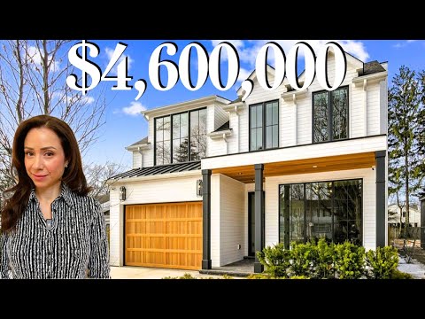 Inside A $4.6 MILLION Exquisite Home In Old Oakville