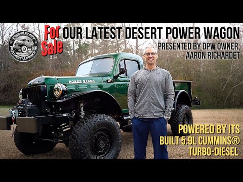 Bumper to Bumper: Desert Power Wagon with Built 5.9L Turbo-Diesel