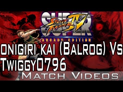onigiri kai (Balrog) Vs Twiggy0796 (T Hawk) SSF4 AE 2012 Match Video 1080p HD Super Street Fighter 4