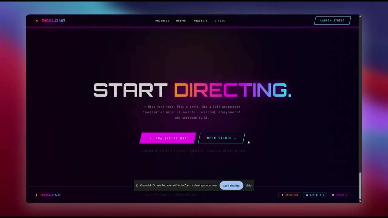 ReelDNA project preview