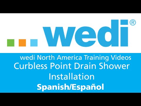(ES) Installing a curbless point drain shower (wedi Fundo Ligno with Click and Seal™