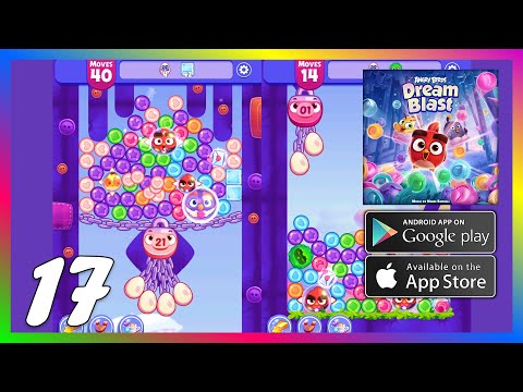 Angry Birds Dream Blast 🐦Gameplay Stage 124-129 (Android, iOS)