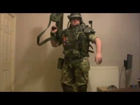 ALIENS COLONIAL MARINE SUIT UP VIDEO